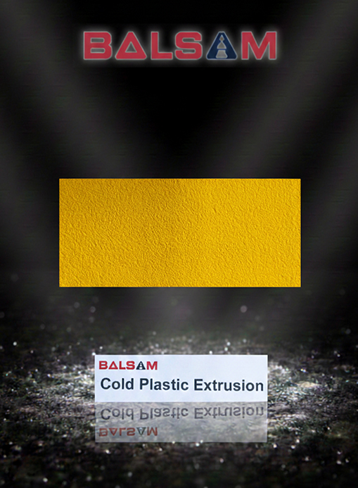 Cold Plastic Extrusion Balsam Trade