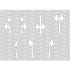 Arrows ( Preformed Thermoplastic)